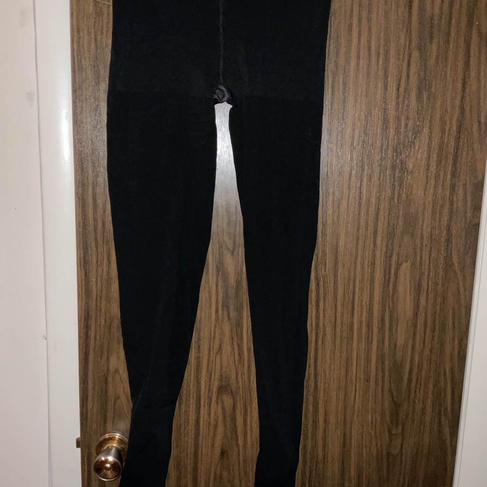 3X Compression tights with feet out